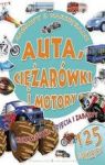 AUTA MOTORY I CIĘŻARÓWKI ZABAWY Z NAKLEJKAMI